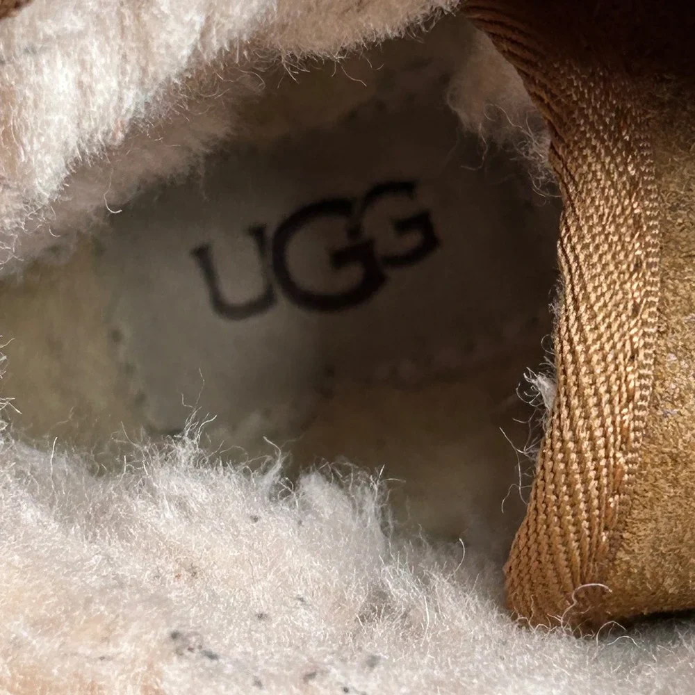 Ugg Neumel Chestnut Suede Lace Up Chukka Boots Mens 6 1017320K